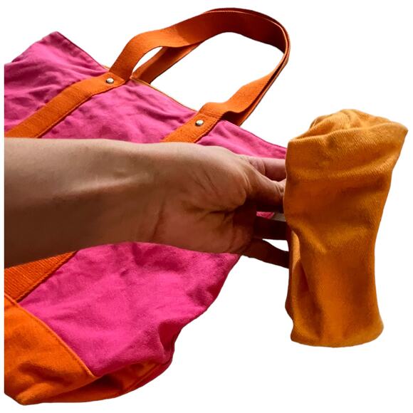 Bright Canvas Tote Bag and Pouch Set - Picture 12 of 12